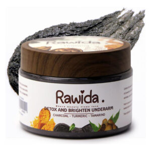 Esfoliante De Desintoxicação De Axilas Rawida Com Carvão