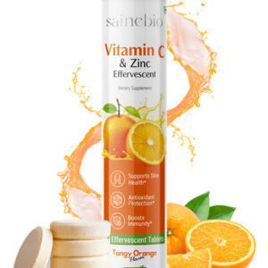 Comprimidos Efervescentes De Vitamina C E Zinco Sainebio