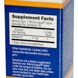 Melatonina Superior Source 3mg, 60 Comprimidos