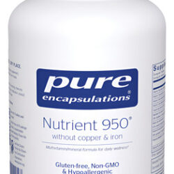 Suplemento Pure Encapsulations Nutrient 950 Sem Cobre E Ferr