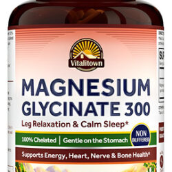 Glicinato De Magnésio Vitalitown Vitalitown 300mg, 90 Compri