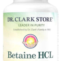 Enzimas Digestivas Dr. Clark Betaine Hcl Acid Reflux 100 Cáp
