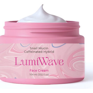 Creme Facial Lumiwave Com Mucina De Caracol E Cafeína Makeup