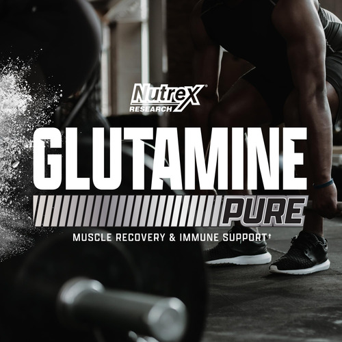 Suplemento Nutrex Research L-glutamina Em Pó 300g - 60 Doses - Imagem 4
