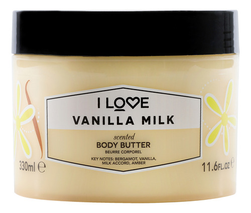 Manteiga Corporal I Love Cosmetics Perfumada De Baunilha 340