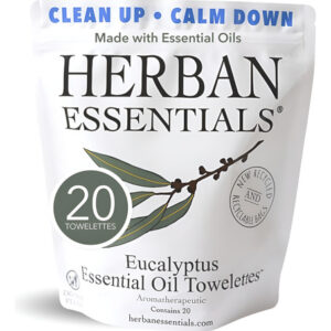 Lenços Umedecidos De Eucalipto Herban Essentials - Essential