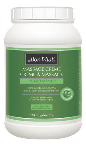 Creme De Massagem Bon Vital" Organica 378 L Com Ingrediente