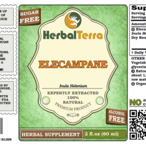 Herbal Terra Llc Glicerina De Elecampana Orgânica 5x60 Ml