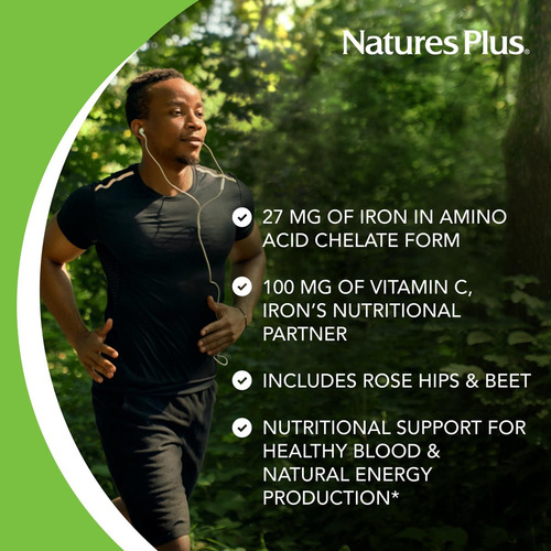 Ferro Mastigável Naturesplus Naturesplus - 27 Mg, 90 - Imagem 2