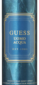 Spray Corporal Guess Uomo Acqua Desodorizante Para Homens 17