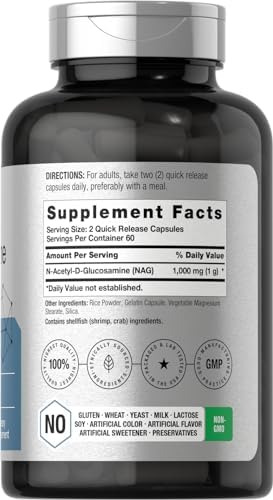 Horbaach N-acetil Glucosamina 1000 Mg | 120 Cápsulas | Compr - Imagem 8