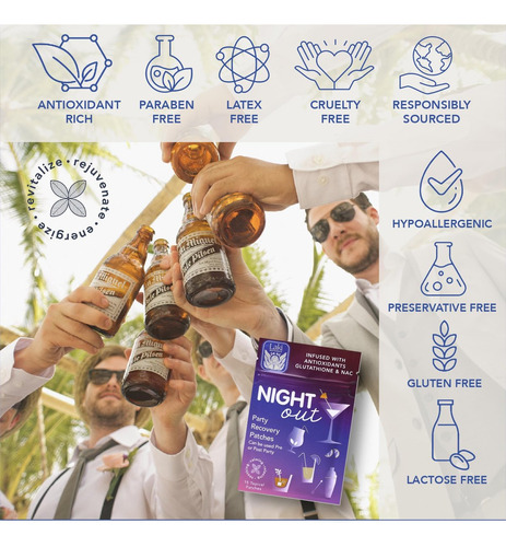 Adesivos Noturnos Laki Naturals (pacote Com 15) Makeup Cosme - Imagem 3