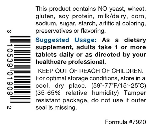 Douglas Laboratories Natural C 1000 Mg. | Suporta Pele, Vaso - Imagem 3