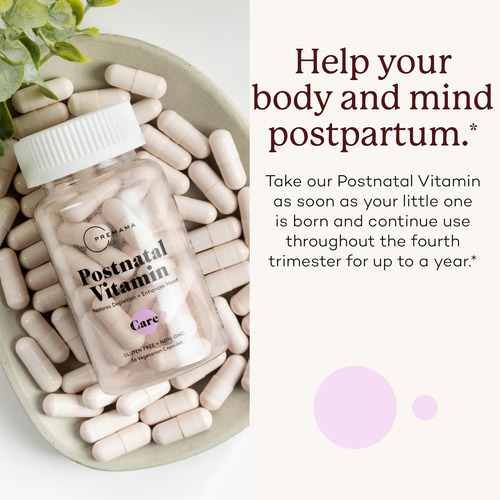 Multivitamínico Pós-parto Premama Com Vitamina B12 E Folato, - Imagem 9