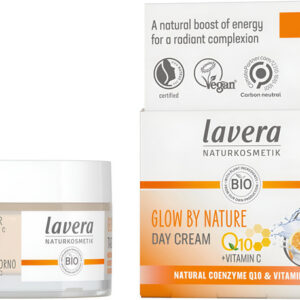 Creme Facial Vegano Lavera Glow Q10 E Vitamina C Makeup Cosm