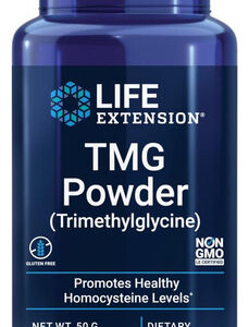 Pó Tmg Life Extension &quot Trimetilglicina &quot Ajuda A Manter Os