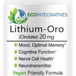 Ecointegratives Lithium Oro 20 Mg Suporta Bem O Bem -estar