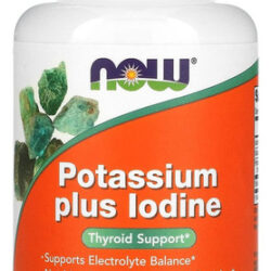 Now Foods Potássio Com Iodo 180 Comprimidos