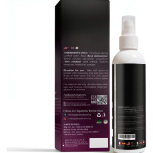 Tônico Facial E Tintura Para Sobrancelhas Minaibrow Rose Wat