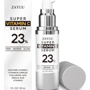 Sérum Facial Zayuu Super Vitamin C 23% Com Ácido Hialurônico