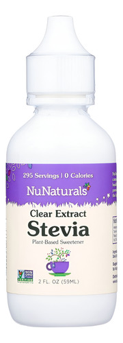Extrato De Estévia Nunaturals Nunaturals, 2 Oz