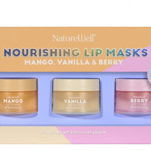 Pacote Variado De Máscaras Labiais Nature Well Hydrating 20m
