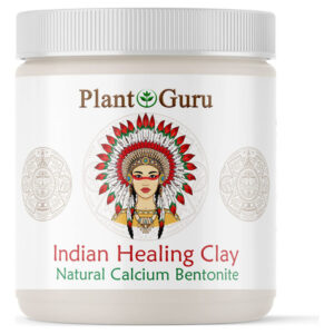 Máscara Facial Plant Guru Indian Healing Clay 454g 100% Natu