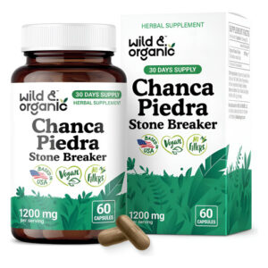 Cápsulas De Chanca Piedra Wild & Organic 1200 Mg - 60 Unidad