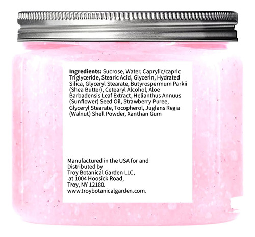 Essencialmente Kates Strawberry Ice Cream Sugar Scrub 10 Onç - Imagem 5