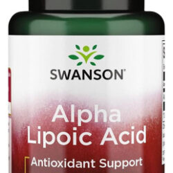 Swanson Alfa Ácido Lipóico - Suplemento De Atividade Antioxi