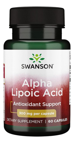 Swanson Alfa Ácido Lipóico - Suplemento De Atividade Antioxi