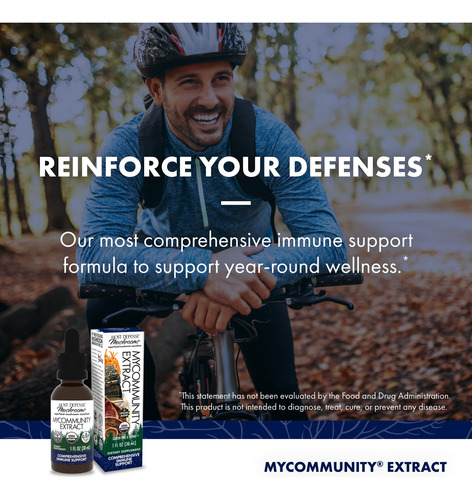 Suplemento Host Defense Mycommunity Extract 30 Ml - Imagem 3