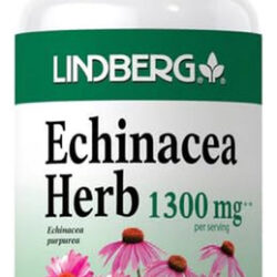 Cápsulas De Equinácea Lindberg 1300mg - 100 Cápsulas