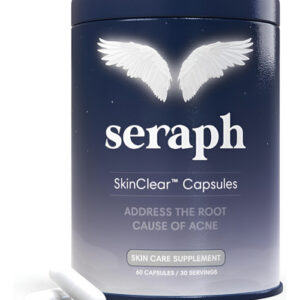 Suplemento Para Cuidados Com A Pele Seraph Acne Hormonal Tre