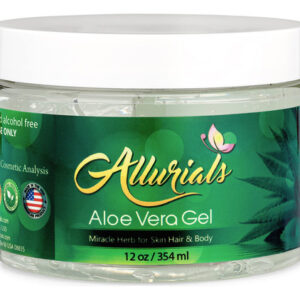 Aloe Vera Gel Alurials 100% Puro E Orgânico 355ml