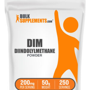 Suplemento Bulksupplements.com Dim Powder 50 G (200 Mg/porçã