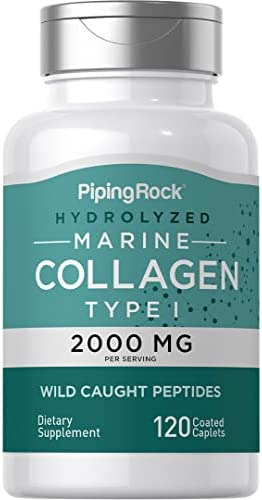 Colágeno Marinho Piping Rock 2000mg | 120 Cápsulas | Com Ác - Imagem 8