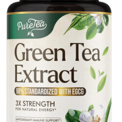Suplemento De Extrato De Chá Verde Silveronyx 1000mg 120 Cáp