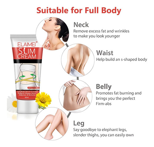 Creme Queima De Gordura Akareni Pacote Com 2 Para O Corpo 60 - Imagem 14