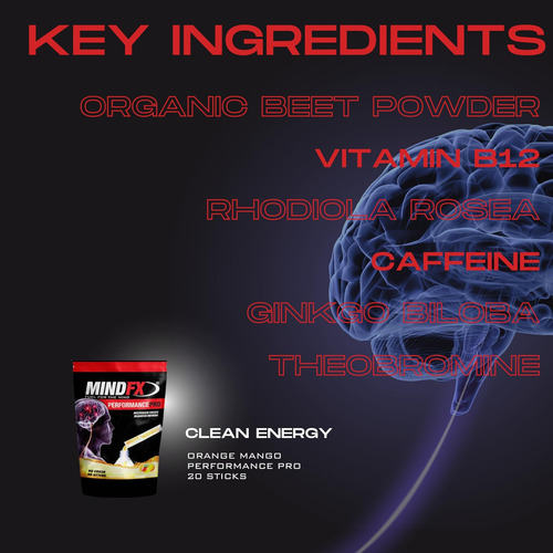 Mindfx Performance Pro Blend - Manga Laranja | Bastões De En - Imagem 16