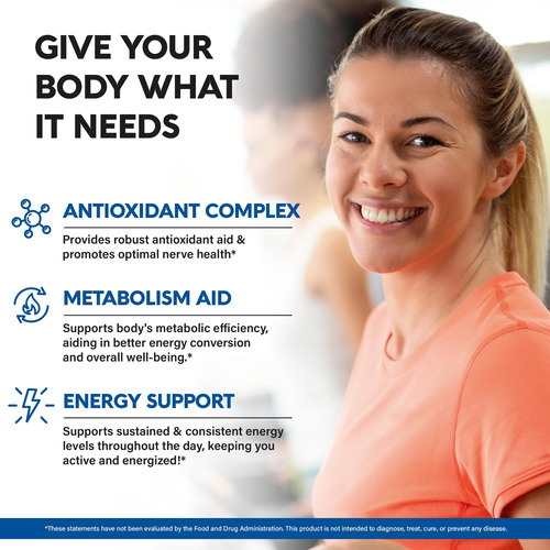 Suplemento Nutraharmony Ácido Alfa Lipóico 600mg 120 Cápsula - Imagem 5