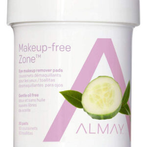 Almofadas Removedoras De Maquiagem Almay Oil Free 80 Unidade