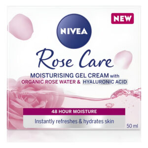 Nivea Creme Facial Hidratante 24h Com Água De Rosas E Ácido