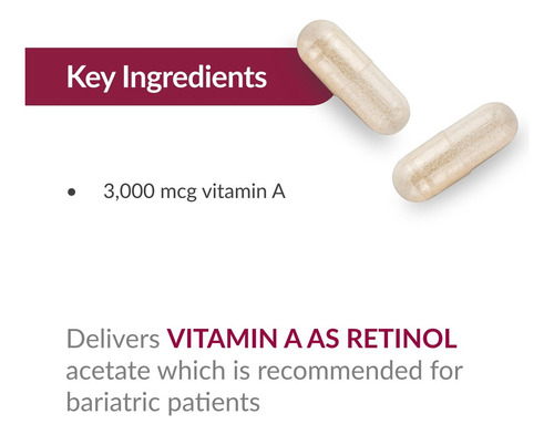 Vitamina A Bariátrica Advantage 3.000 - Imagem 5