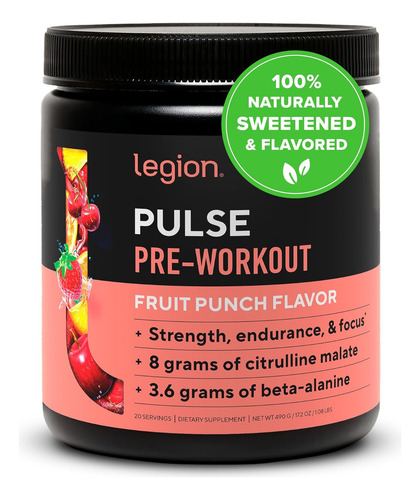 Suplemento Pré-treino Legion Pulse - Nitric W7 Totalmente... - Imagem 7