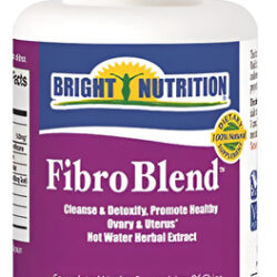 Suplemento Bright Nutrition Fibroblend 120 Cápsulas