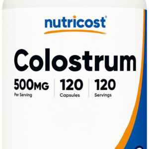 Nutricost Colostro Nutricost 500mg 120 Cápsulas Sem Glúten