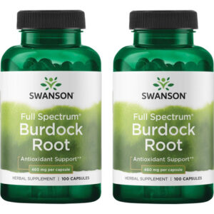 Raiz De Bardana Swanson - Suporte Para Rins E Fígado