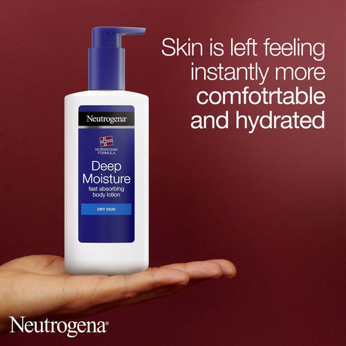 Neutrogena Loção Hidratante 400ml Pele Seca - Imagem 3