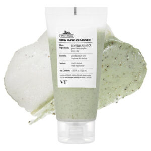 Limpador De Máscara Cica Vt Cosmetics 120 Ml Com Escova Para